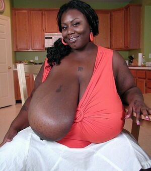 big tits black girl